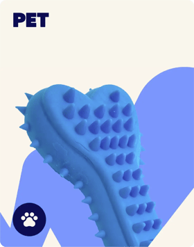 Pet care products with real-time retailer availability and purchase options through Wayvia.